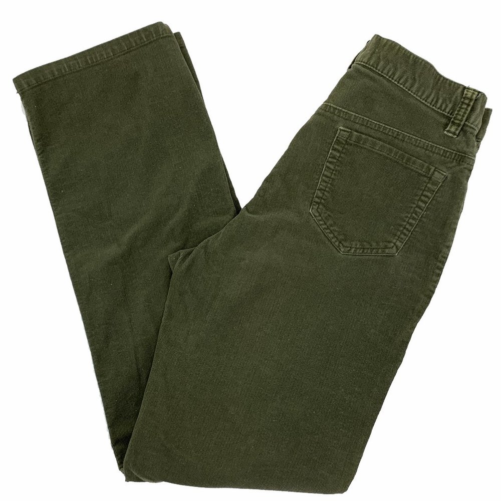Vintage Eddie Bauer High Rise Straight Cords 28W